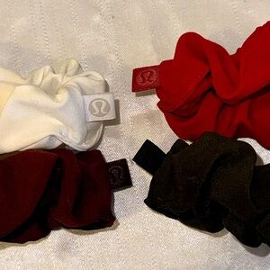 Lululemon Hair Scrunchies 4pk